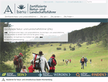 Tablet Screenshot of landschaftsfuehrer.info